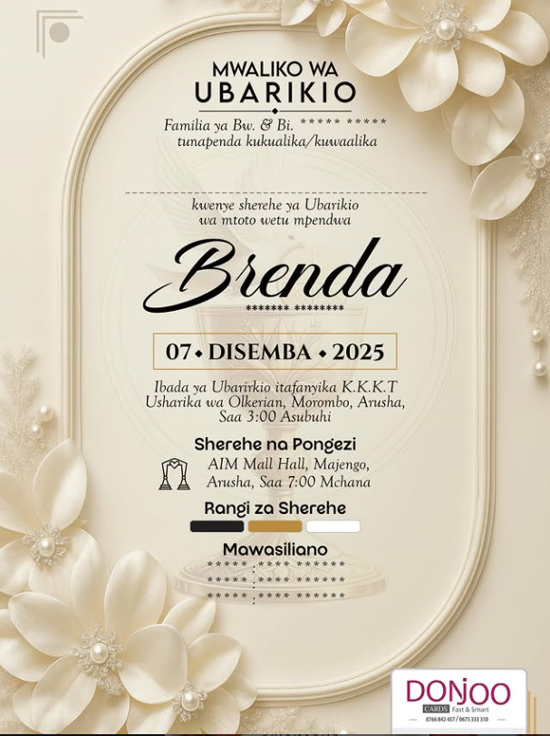Special Event Invitation